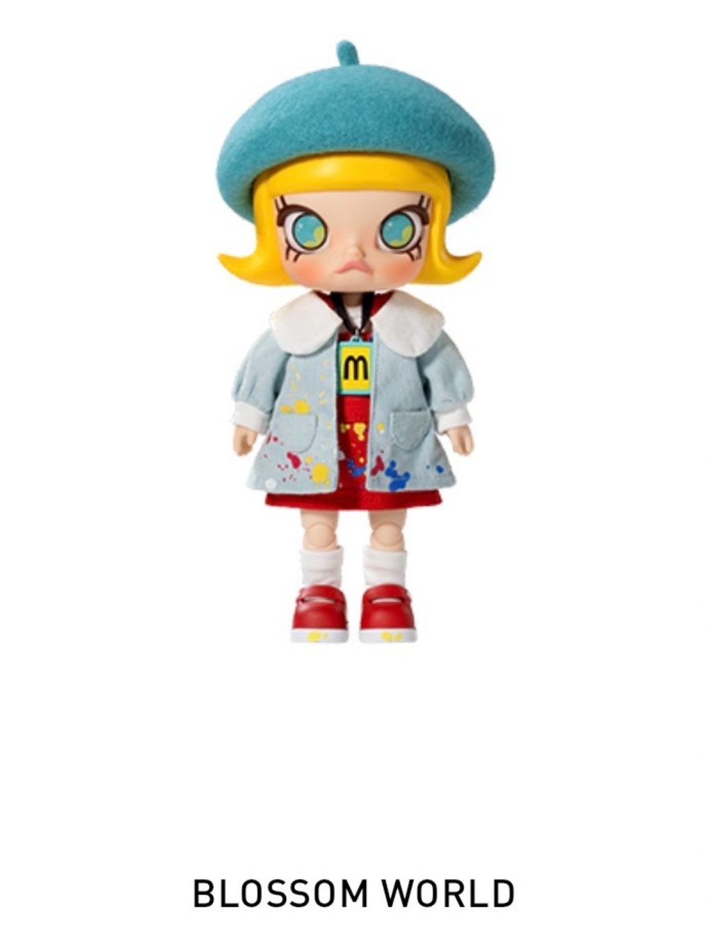 Popmart MOLLY 20th Anniversary Blossom World 1/8 Action Figure Doll New in Box